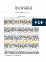 Diurnal Variations in Intraocular Pressure