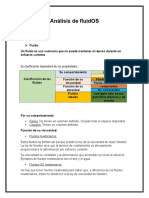 Análisis de Fluidos: Su Clasificación Dependerá de Sus Propiedades