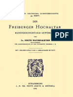 1904-Der Freiburger Hochaltar (F. Baumgartner)