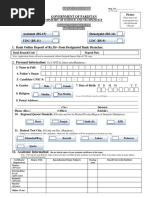 Application Form MoS&T