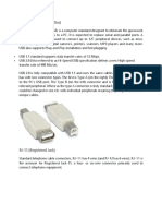 Types of Connectors