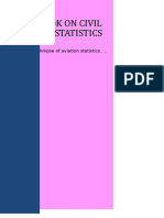 Hand Book On Civil Aviation Statistics