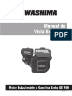 Explodido Motor Estacionario A Gasolina GE 700 - Kawashima PDF