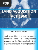 Land Acquisition Act 1960