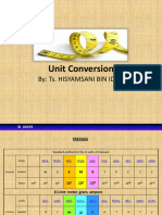 Unit Conversion: By: Ts. Hisyamsani Bin Idris