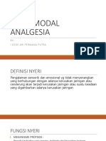 Multimodal Analgesia