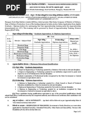 Mdl Boat Rules Regulation for Engagement of Graduate Diploma Apprentices 2018 19 (2) 212019121133pm