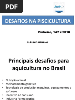 Desafios Da Piscicultura