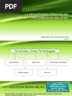 2.4 Peruntukan Utama Dalam Perlembagaan Malaysia