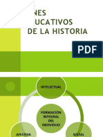 Fines Educativos de La Historia