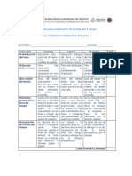 Rubricas para Evaluación de Lineas Del Tiempo