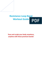 Resistance Loop Band Workout Guide: Tone and Sculpt Your Body Anywhere, Anytime With These Premium Bands!