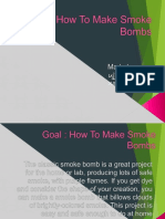 How to Make a Potassium Nitrate Smoke Bomb