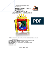 Informe Con Teodolito Original PDF
