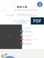 Gambaran Radiologi Pada Aspergilloma