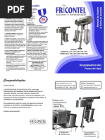 Manual Despolpadeira