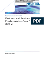 Features and Services Fundamentals-Book 6 of 6 (Stoz) : Nortel Communication Server 1000