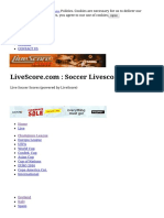 Soccer Live Scores - Powered PDF