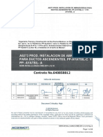 MDR-NCSA-L3-MAO-CME-007-L1L10 Rev 0 Instalacion de Abrazderas de D.A.