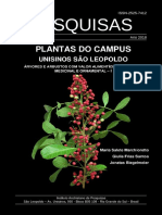 Botânica = Plantas do Campus Unisinos São Leopoldo