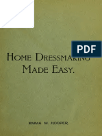 Home Dressmaking Made Easy 1903 PDF