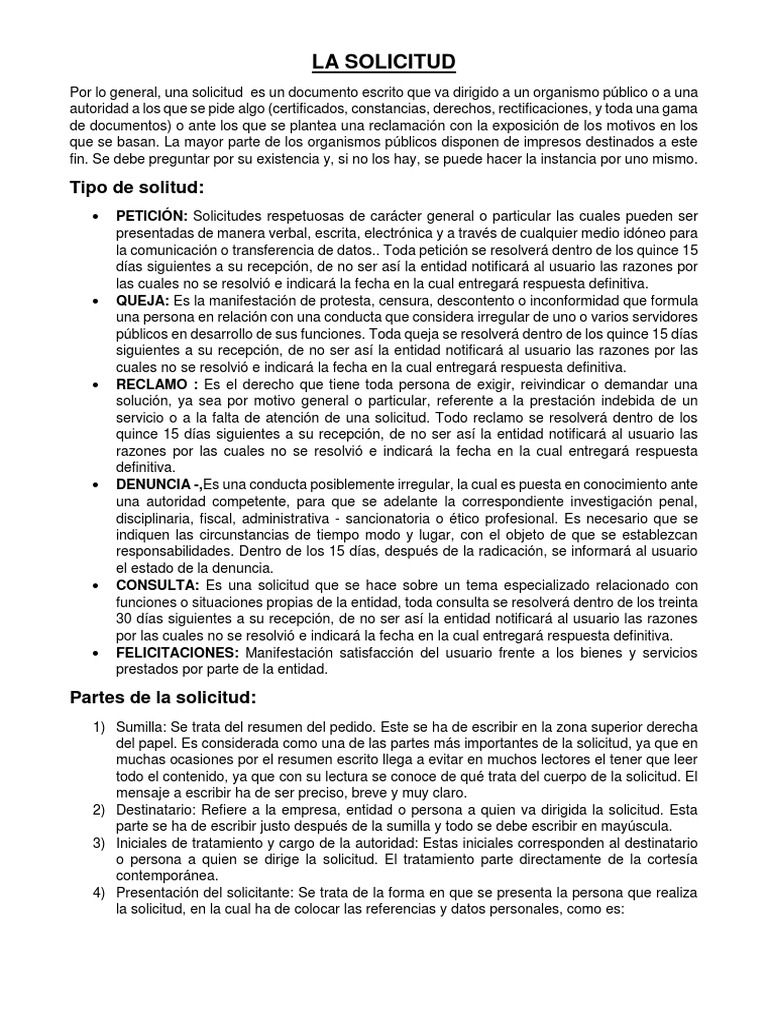 Solicitud Oficial Gestion