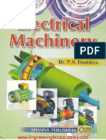 Electrical Machinery by DR P S Bimbhra