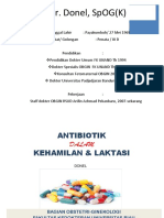 Antibiotik Dalam Kehamilan & Menyusui DR Donel Revisi