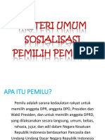 Materi Dasar Pemilih Pemula