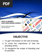 Presentation - Brand and Branding
