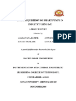 DATA ACQUISITION OF SMART PUMPS IN INDUSTRY USING IoT