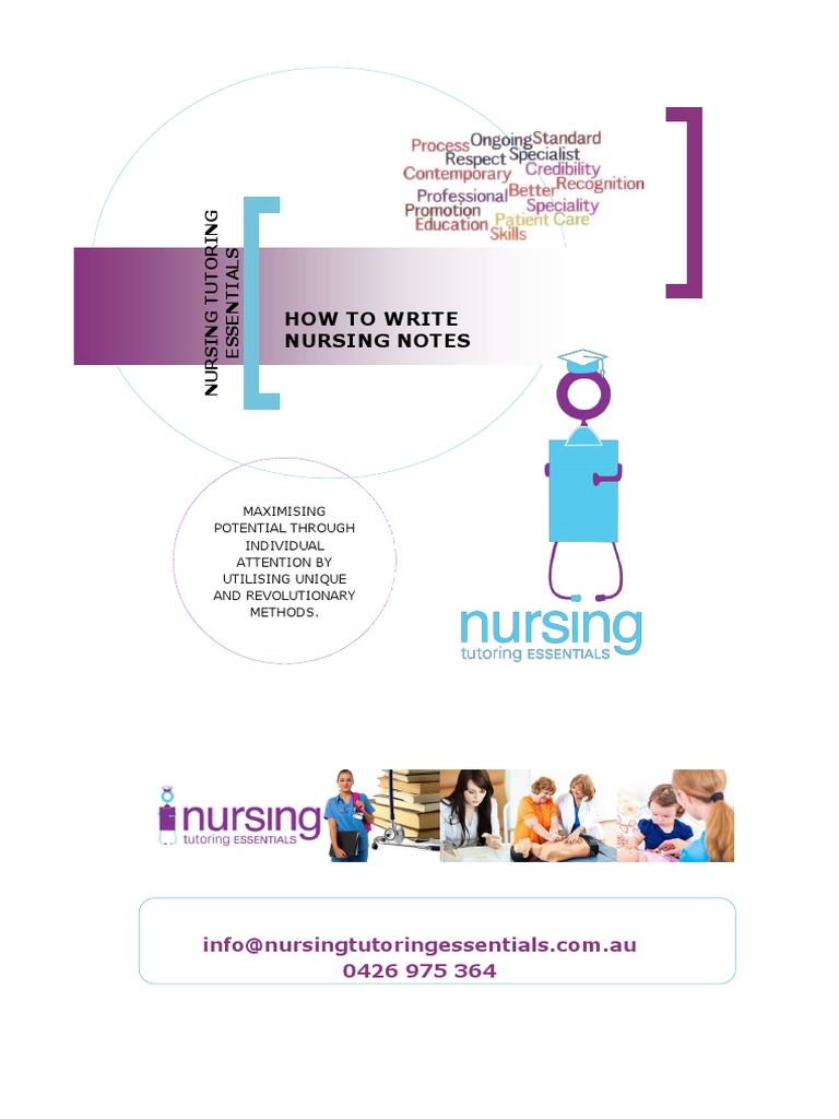 Writing Effective Nursing Notes | PDF | Nursing | Patient