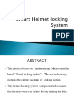 Smart Helmet Locking System