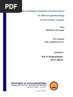 Annexure-A Stability of Pipeline and Details of Anchor Block-141115 - 1 - IIT 2