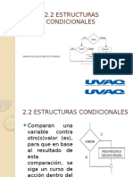 ESTRUCTURAS CONDICIONALES