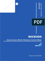 19010364-SC - B00 NICE900 Door Drive User Manual For PMSM Distance Control - 201704