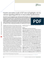 Arking Et Al. - 2014 - Genetic Association Study of QT Interval Highlights Role For Calcium Signaling Pathways in Myocardial Repolarizat PDF
