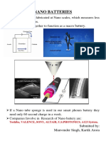 Nano Batteries
