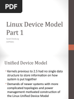 Linux Device Model