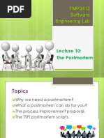 TMP3413 Software Engineering Lab: The Postmortem