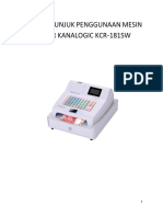 Buku Manual KCR-181SW