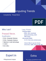 Current Computing Trends