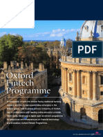 Oxford Fintech Programme Prospectus