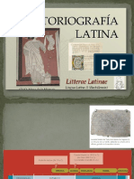 Historiografia Latina 2 Bach