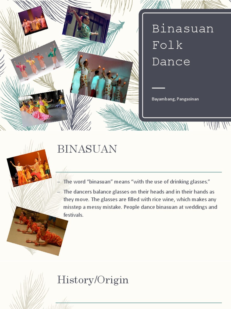 Binasuan Folk Dance PDF Dances Entertainment