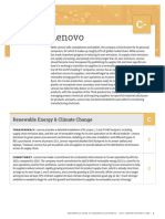 Lenovo: Renewable Energy & Climate Change