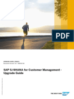 SAP S/4HANA For Customer Management - Upgrade Guide