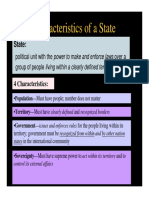 Characteristics of A State