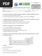 Recurso Quimica 9ºano 16 17