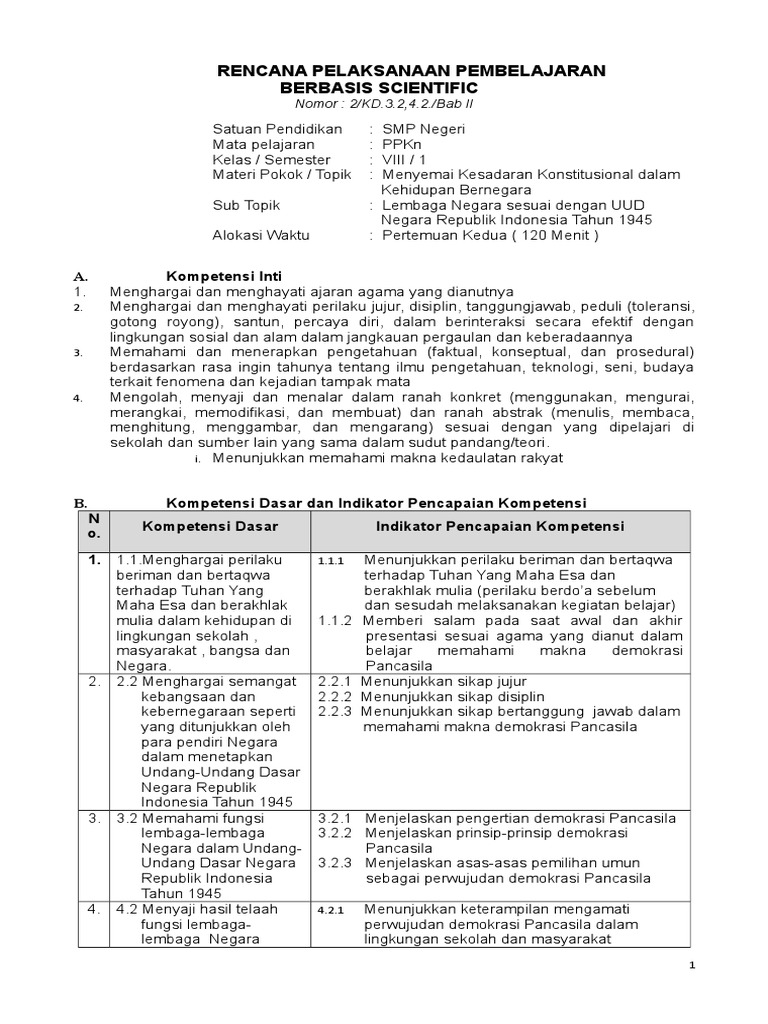 Kunci Jawaban E Learning Kewarganegaraan Pertemuan 2 ...